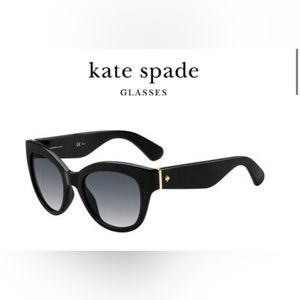 Kate Spade Cat Eye Black Sharlotte Sunglasses